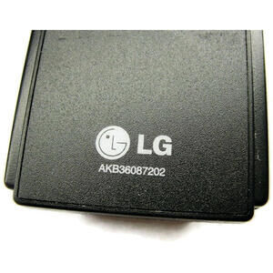 LG AKB36087202 Remote Control Only Cleaned Tested Working No Battery